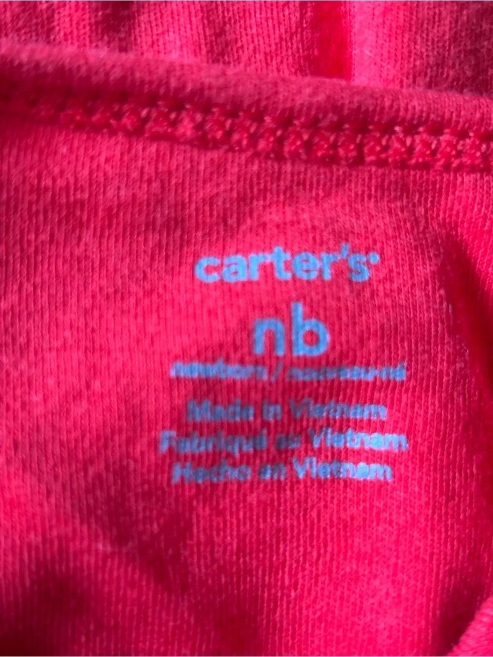 Carters soft red